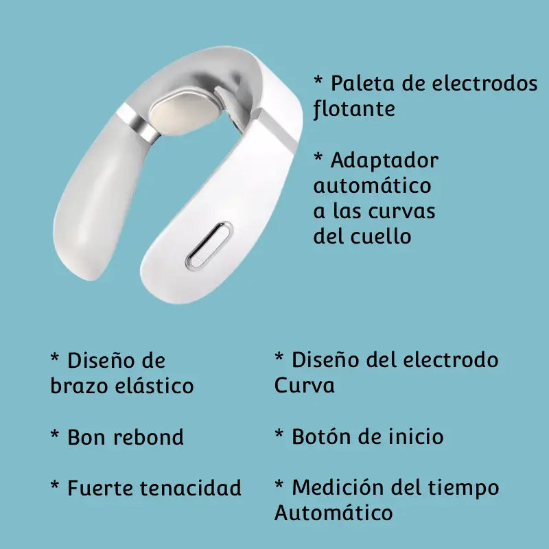 Soléa™ | Masajeador cervical portátil – Mini aparato de masaje profundo