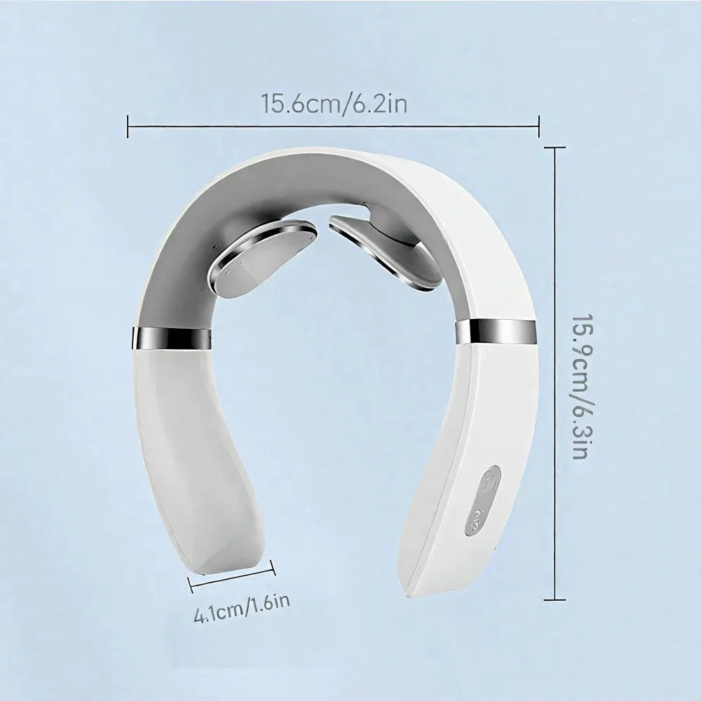 Soléa™ | Masajeador cervical portátil – Mini aparato de masaje profundo