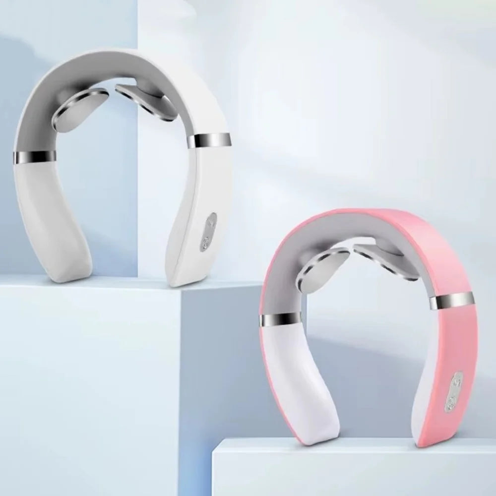 Soléa™ | Masajeador cervical portátil – Mini aparato de masaje profundo