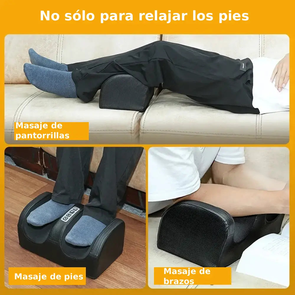 Soléa™ | Masaje Shiatsu para pies y pantorrillas - Masajeador eléctrico para pies con calefacción